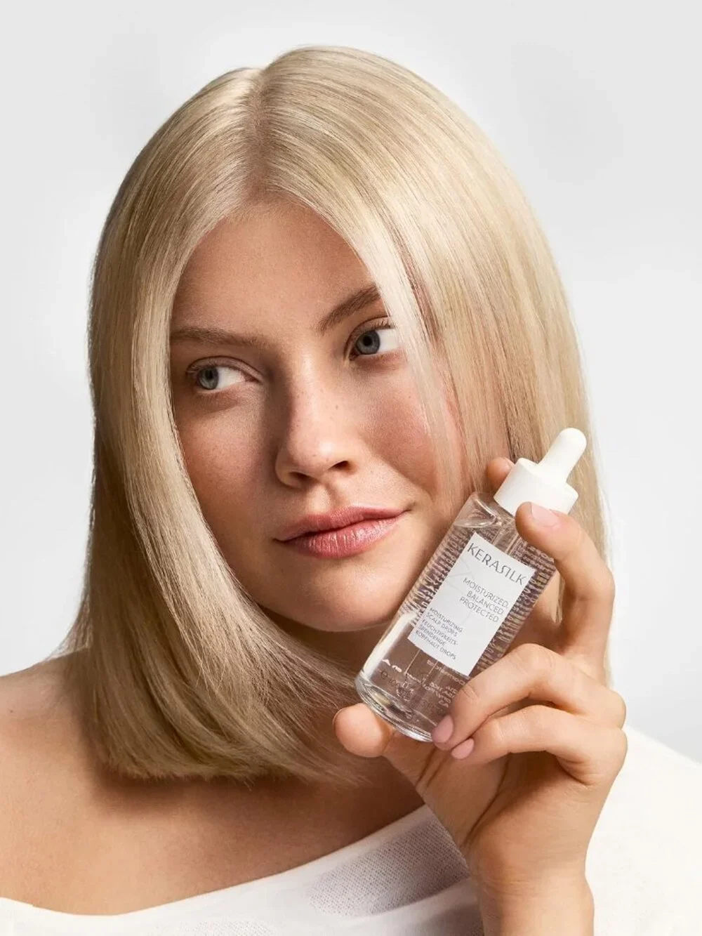 NEW Kerasilk Moisturizing Scalp Drops Dry Sensitive Skin Anti-aging Itchy Flaky
